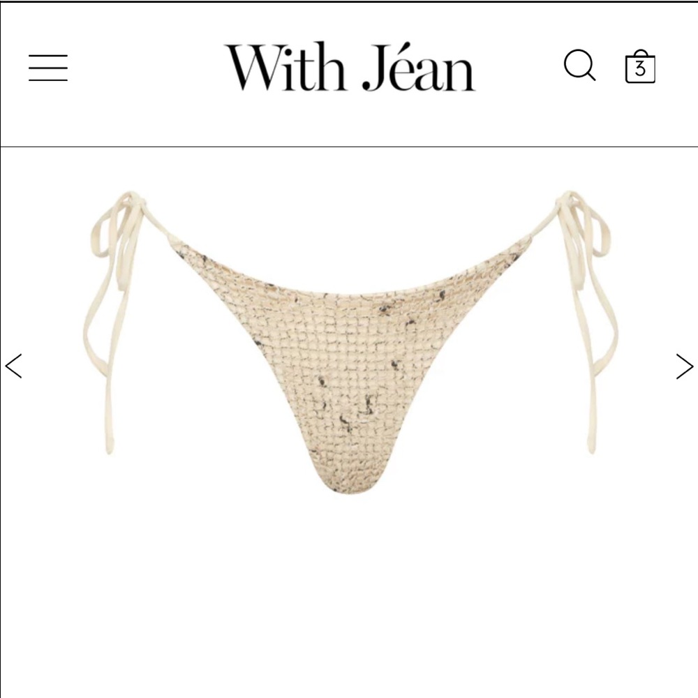 With Jean Swim - Betsy Bottom Sz Small